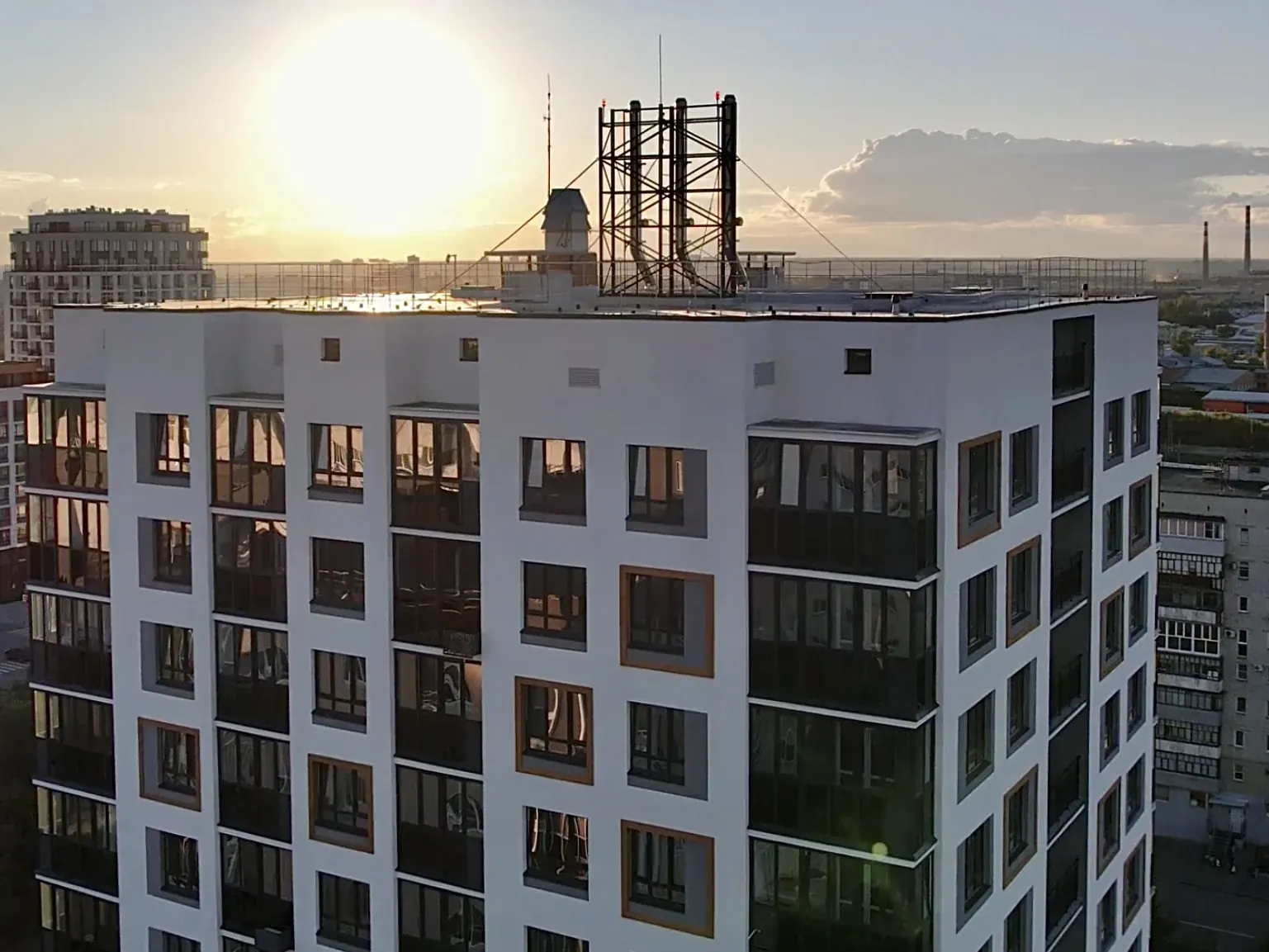 Газовая котельная на крыше ЖК «Счастье»
